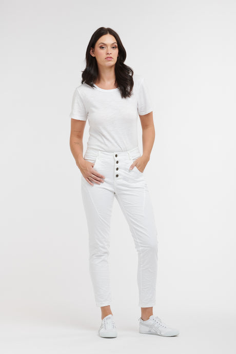 Signature Pant White