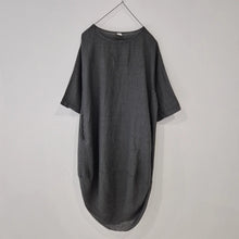 Load image into Gallery viewer, Scallop casual linen dress