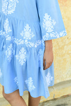 Load image into Gallery viewer, Santorini Dress Sky Blue