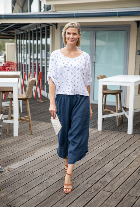 Immacolata Pant Navy