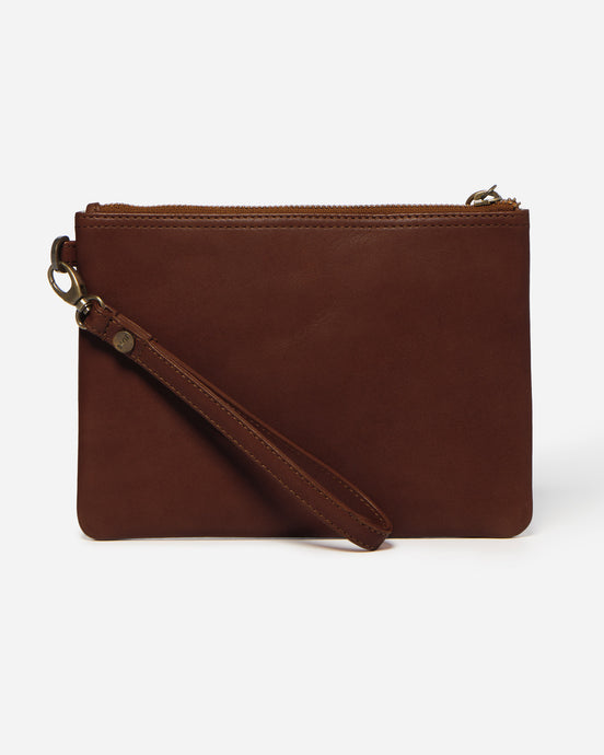 Cassie Clutch Classic Mocha