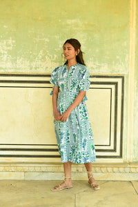 Tropic Midi Blue Green