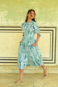 Tropic Midi Blue Green