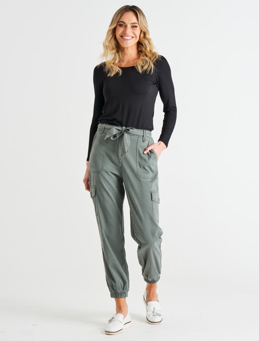 Canterbury Lyocell Cargo Pants Khaki