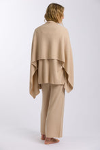 Load image into Gallery viewer, Winter Retreat Merino Wrap - Soft Sand