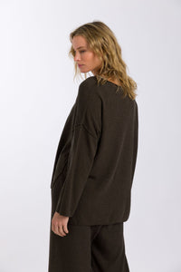 Winter Retreat Merino Pullover Sable