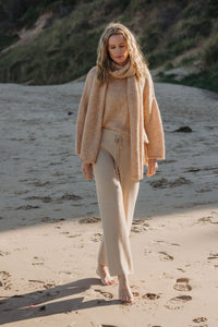 Drift Airy Pullover Toffee Marle