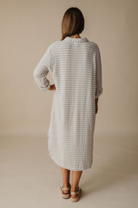 Salt Tunic Dress Alabaster