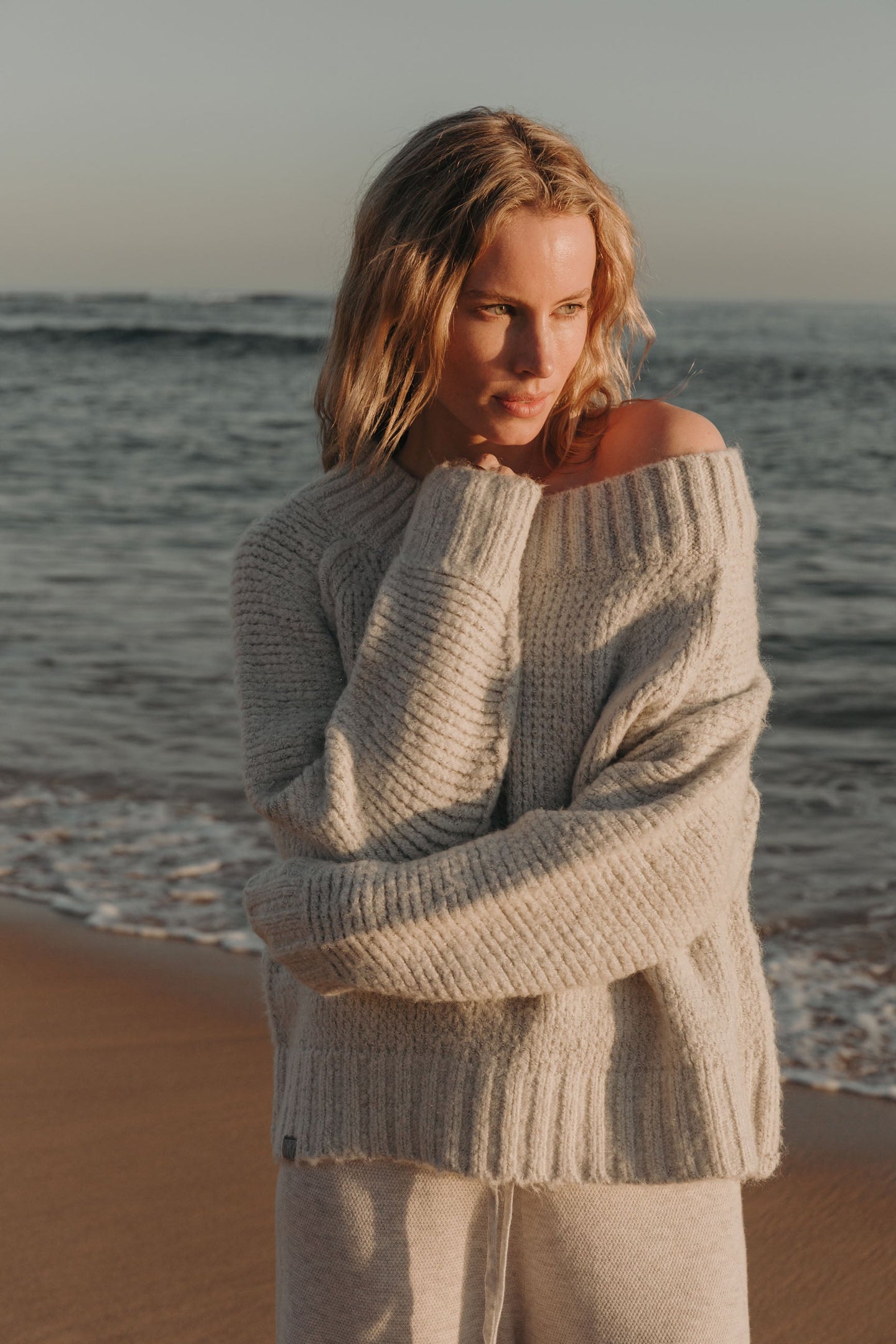 Audrey Pullover Cannoli Cream