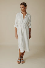 Load image into Gallery viewer, Salt Tunic Dress Pure White