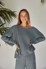 Load image into Gallery viewer, Retreat Cotton Twist Pullover - Mineral Combo