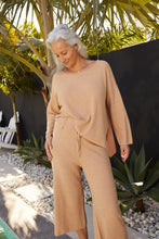 Load image into Gallery viewer, Retreat Cotton Twist Pullover - Salty Caramel