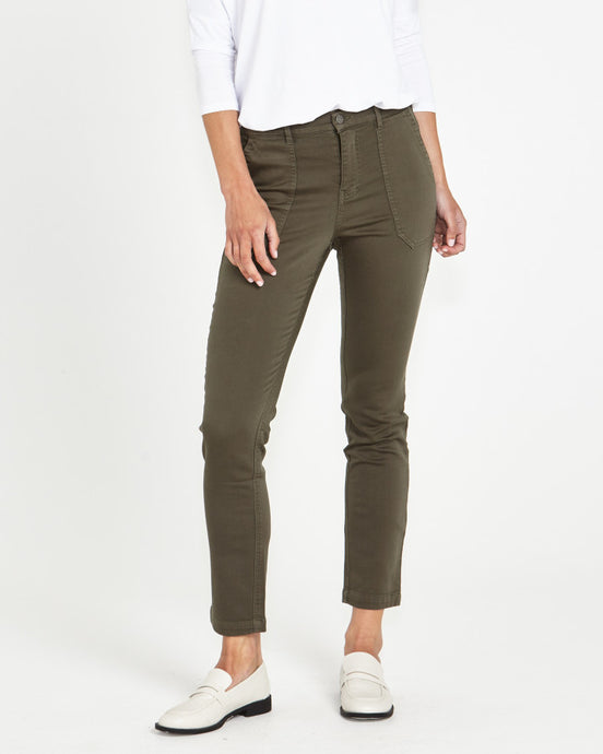 Roxette Stretch Chino Jogger Khaki