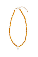 Load image into Gallery viewer, Mimosa Beaded Necklace - Honeycomb