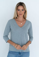 Load image into Gallery viewer, Stella V-Neck - Ash Blue