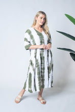 Load image into Gallery viewer, Cotton Dress - Tie Dye Slate